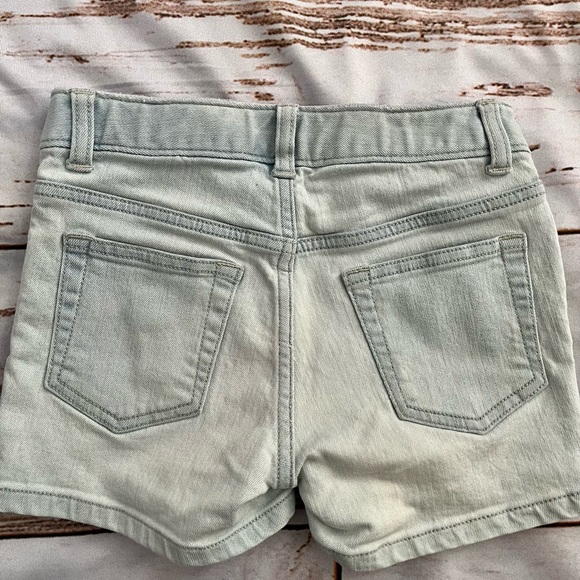 Land’s End girls jean shorts with embroidered accent size 8 - Picture 4 of 5